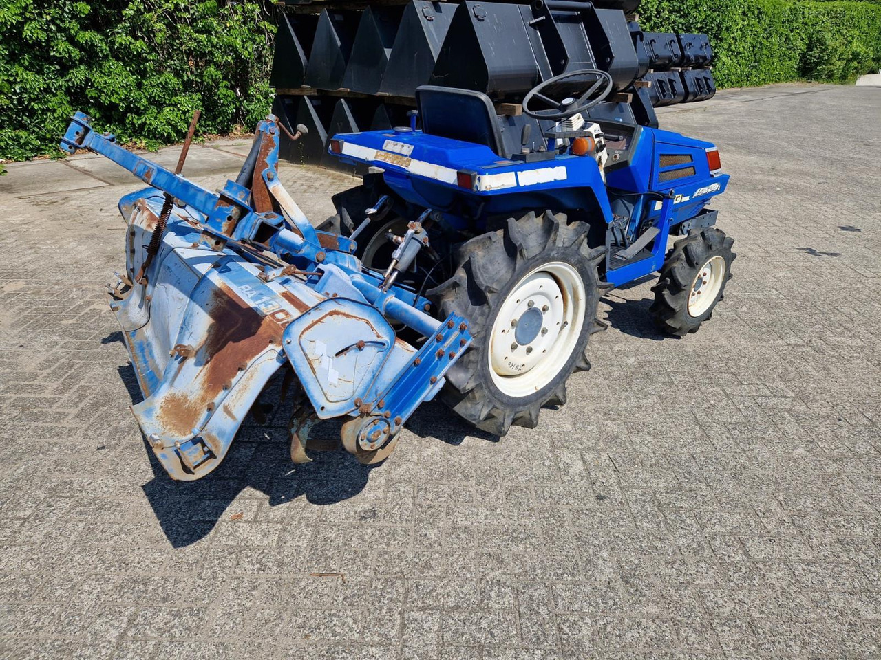 Iseki Landhope 160 Minitractor met Grondfrees - Farm tractor: picture 2 Iseki Landhope 160 Minitractor met Grondfrees - Farm tractor: picture 2