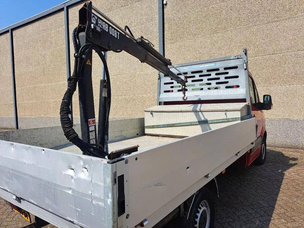 Flatbed van Mercedes-Benz Sprinter 313 2.2 CDI AUT Open laadbak met Hiab 008T kraan 9-VJT-34 213.086 km: picture 13