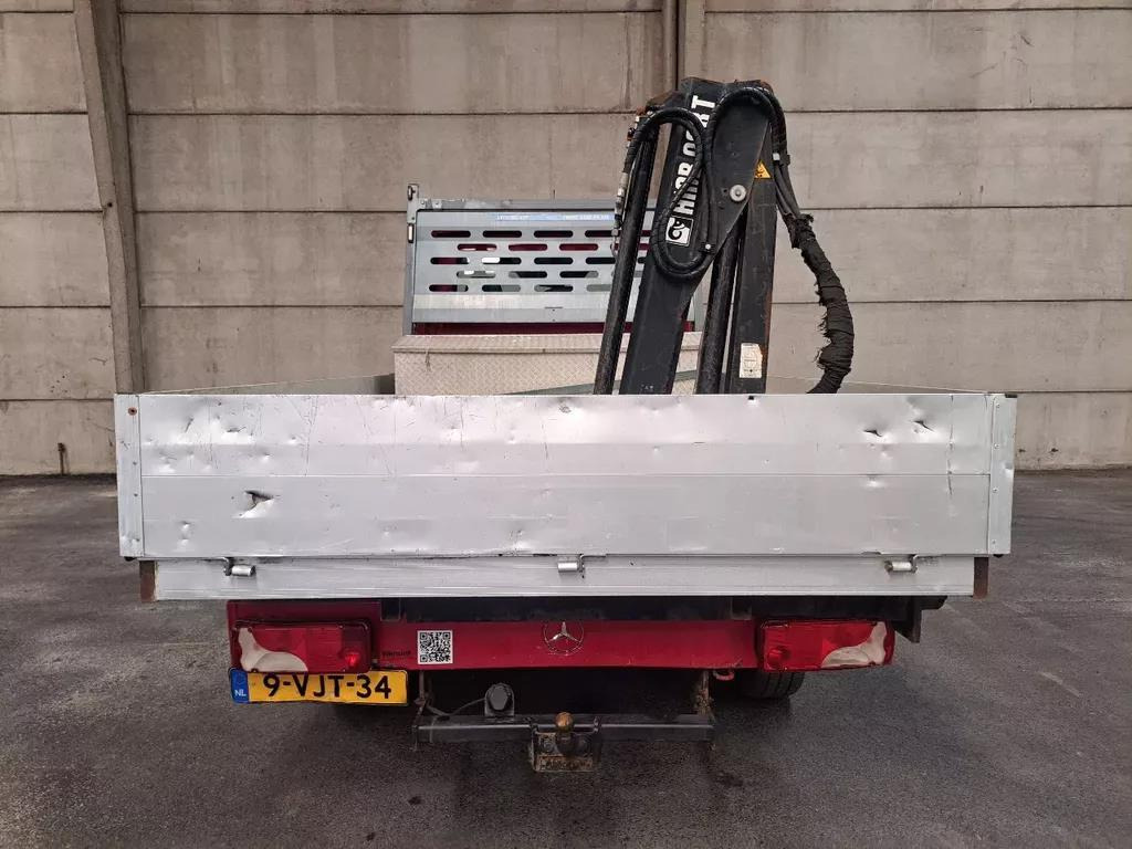Mercedes-Benz Sprinter 313 CDI 2.2 AUT Open laadbak met Hiab 008T kraan 9-VJT-34 - Flatbed van: picture 5 Mercedes-Benz Sprinter 313 CDI 2.2 AUT Open laadbak met Hiab 008T kraan 9-VJT-34 - Flatbed van: picture 5
