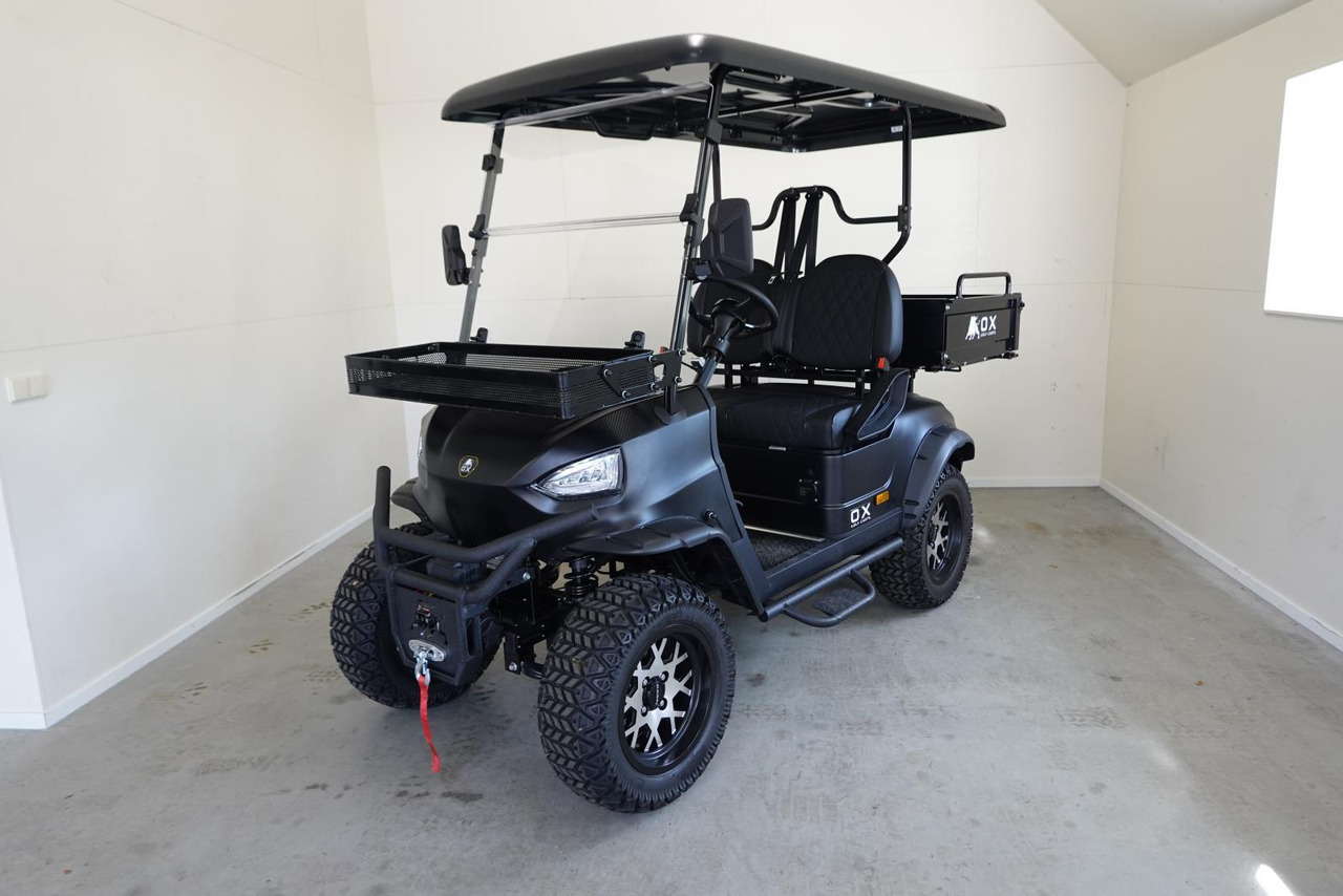 OX KG2L 2-Zits met Kiepbare Laadbak Mat-Zwart Nieuw - Golf cart: picture 1 OX KG2L 2-Zits met Kiepbare Laadbak Mat-Zwart Nieuw - Golf cart: picture 1