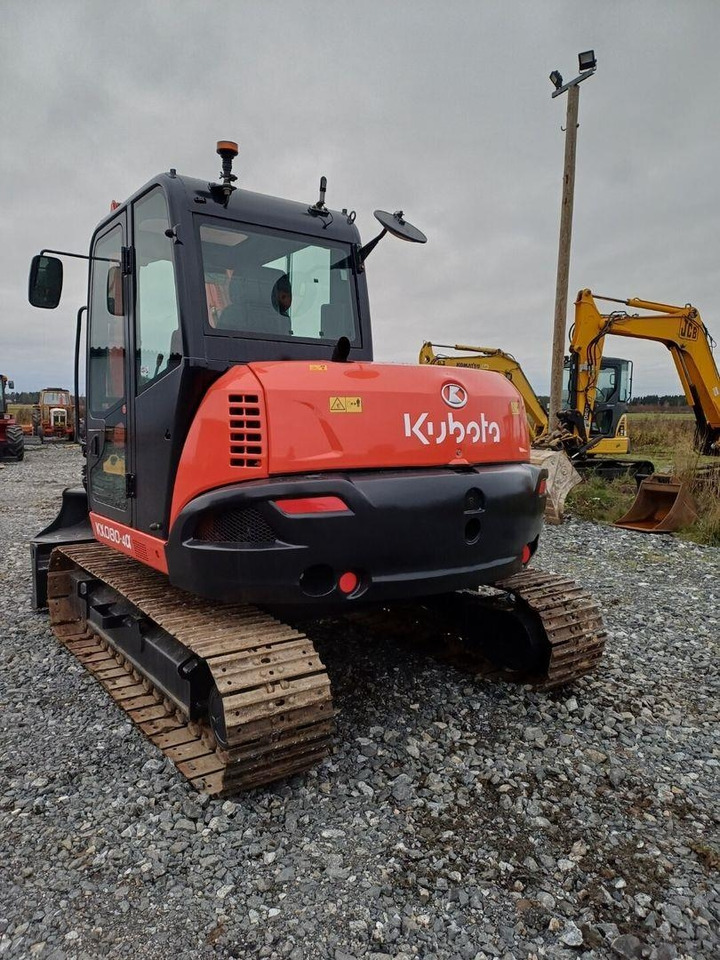 Kubota Kx080-4a Engcon pyörittäjällä - Mini excavator: picture 4 Kubota Kx080-4a Engcon pyörittäjällä - Mini excavator: picture 4