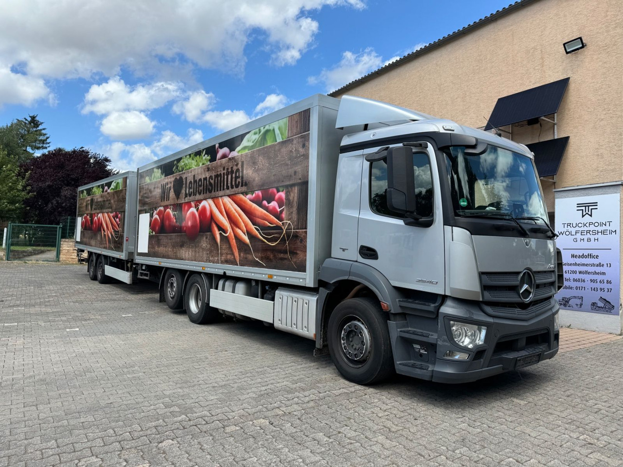 Mercedes-Benz Antos 2540/Durchladbar/2xLBW/Frigoblock/2instock - Refrigerator truck: picture 1 Mercedes-Benz Antos 2540/Durchladbar/2xLBW/Frigoblock/2instock - Refrigerator truck: picture 1