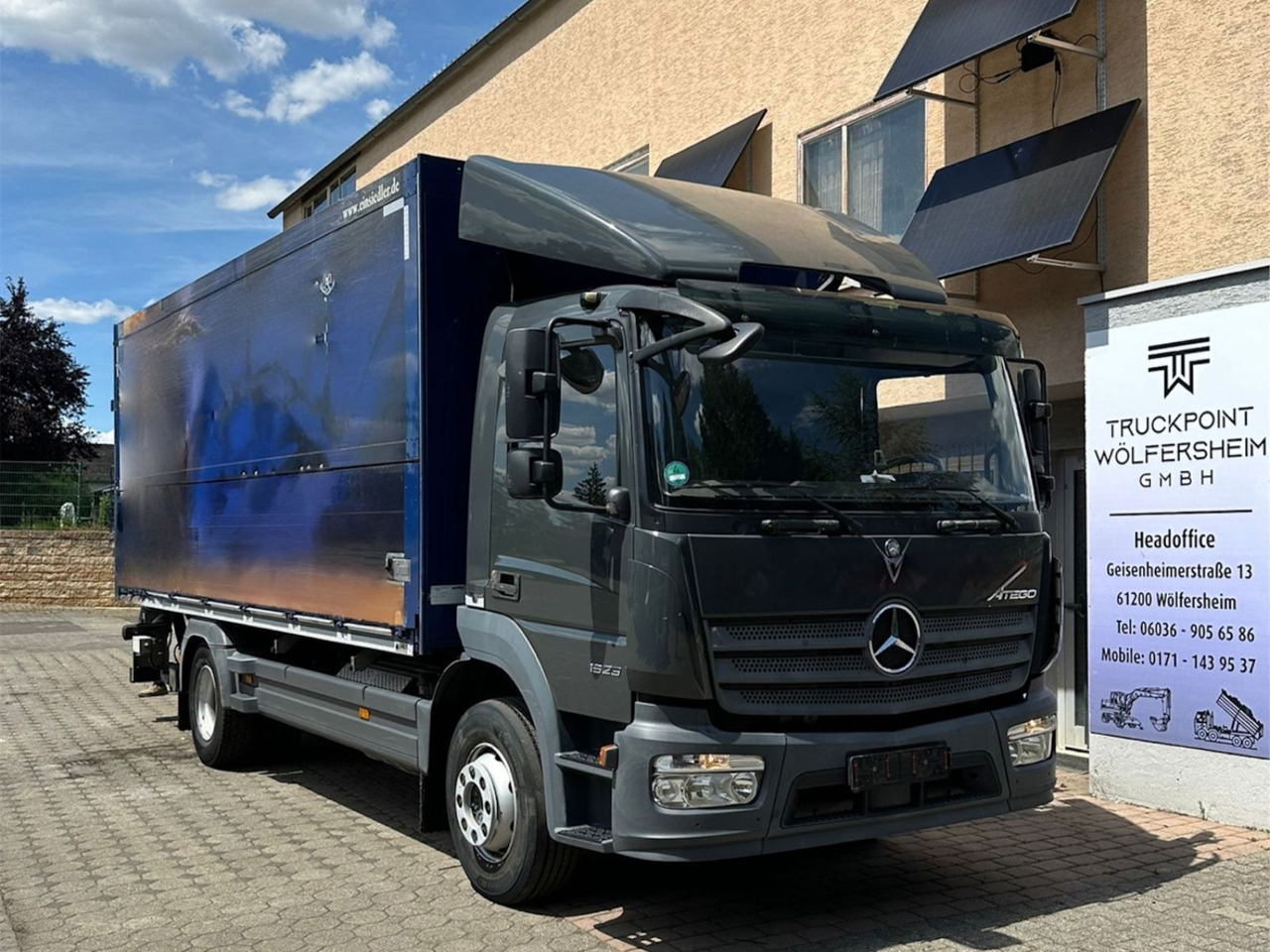 Mercedes-Benz Atego 1523/Klima/LBW/GT-Zertifiziert/2xAHK - Beverage truck: picture 1 Mercedes-Benz Atego 1523/Klima/LBW/GT-Zertifiziert/2xAHK - Beverage truck: picture 1