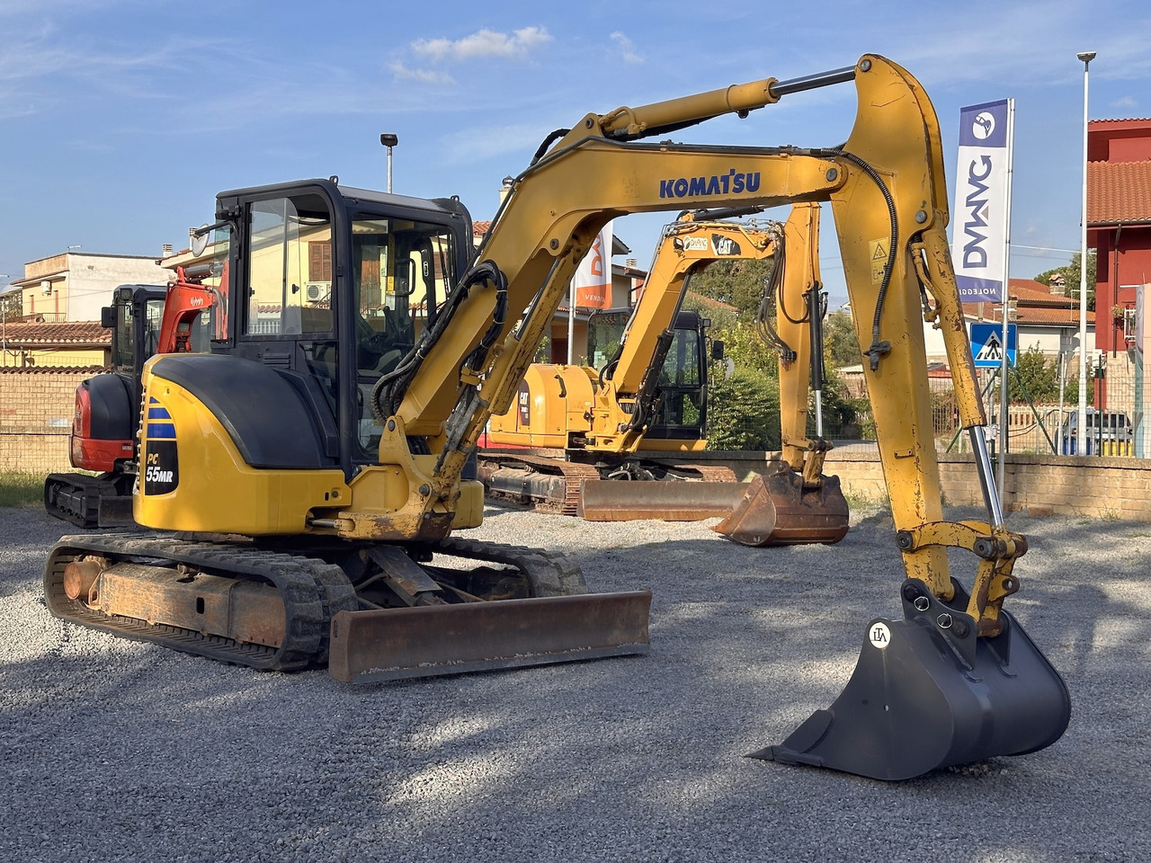 KOMATSU PC55MR-3 - Mini excavator: picture 1 KOMATSU PC55MR-3 - Mini excavator: picture 1