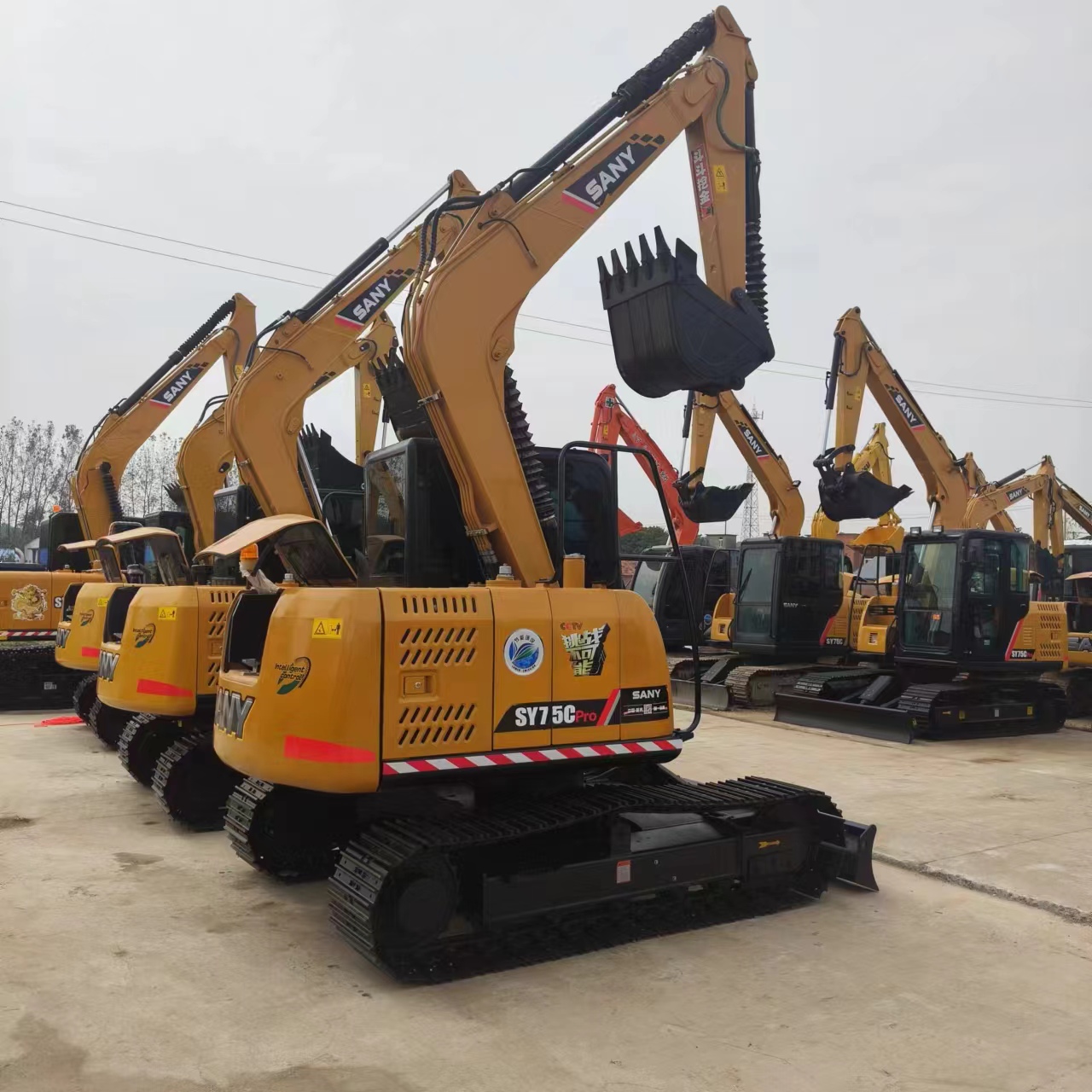 SANY SY75C - Crawler excavator: picture 3 SANY SY75C - Crawler excavator: picture 3