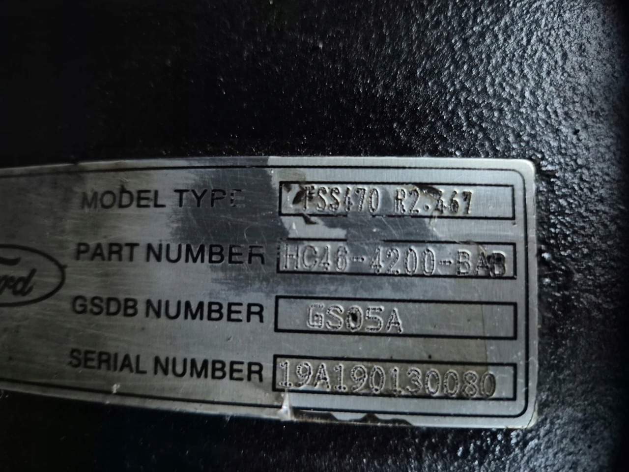 FORD WKŁAD MOSTU DYFER GŁÓWKA FORD F-MAX 500 CARGO FSS470 R2.467 HC 46-4200-BAB - Differential gear for Truck: picture 3 FORD WKŁAD MOSTU DYFER GŁÓWKA FORD F-MAX 500 CARGO FSS470 R2.467 HC 46-4200-BAB - Differential gear for Truck: picture 3