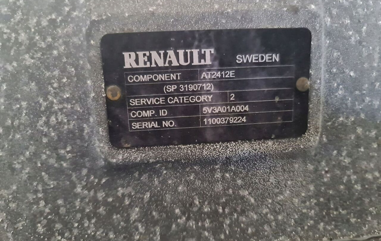 Renault T GAMA AUTOMAT I SHIFT VOLVO - Gearbox for Truck: picture 2 Renault T GAMA AUTOMAT I SHIFT VOLVO - Gearbox for Truck: picture 2