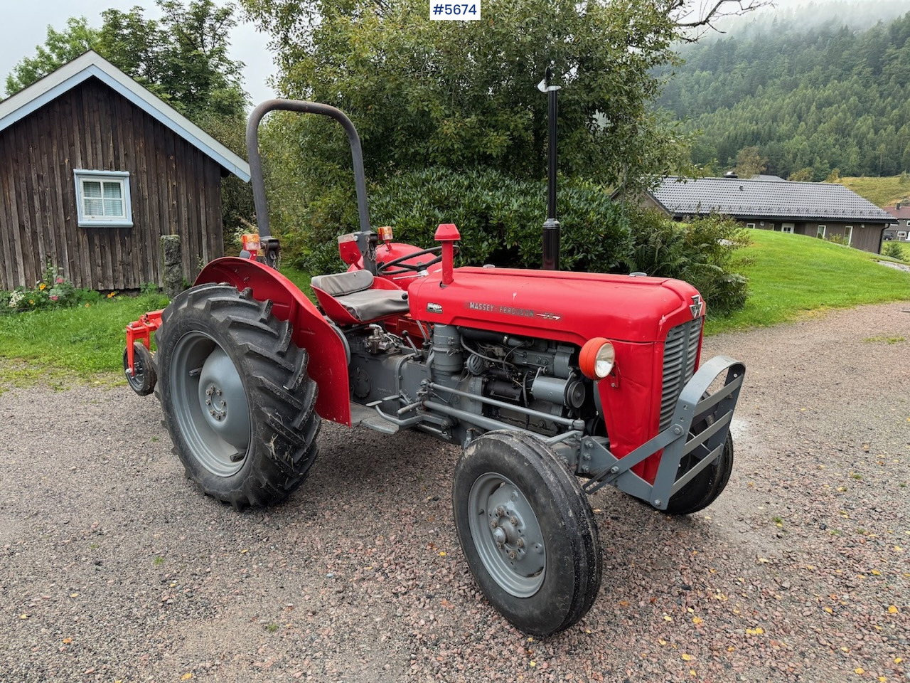 1961 Massey Ferguson 35 m/ litt utstyr - Farm tractor: picture 1 1961 Massey Ferguson 35 m/ litt utstyr - Farm tractor: picture 1