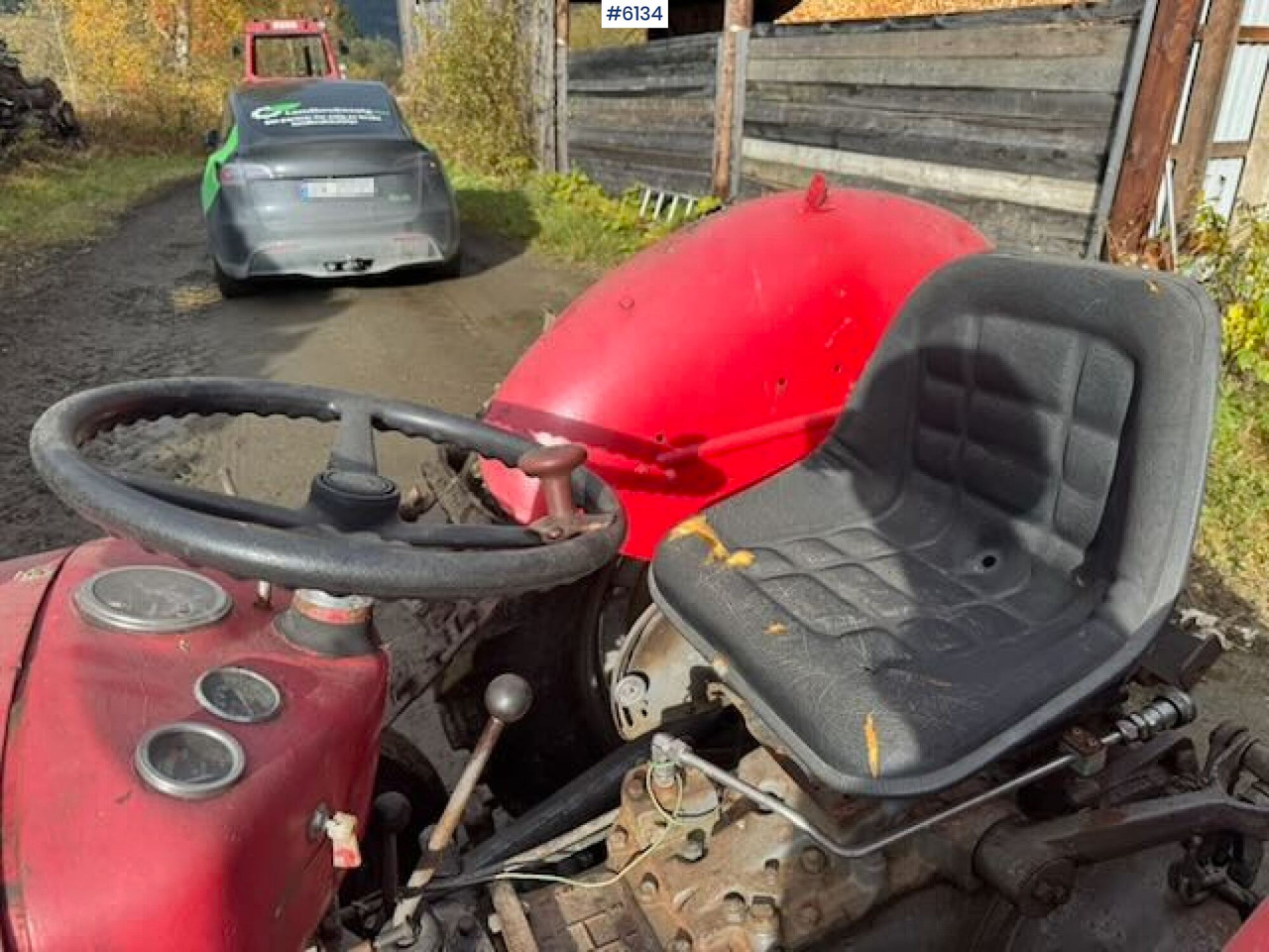 Farm tractor 1973 Massey Ferguson 35 with tracks. WATCH VIDEO!: picture 29