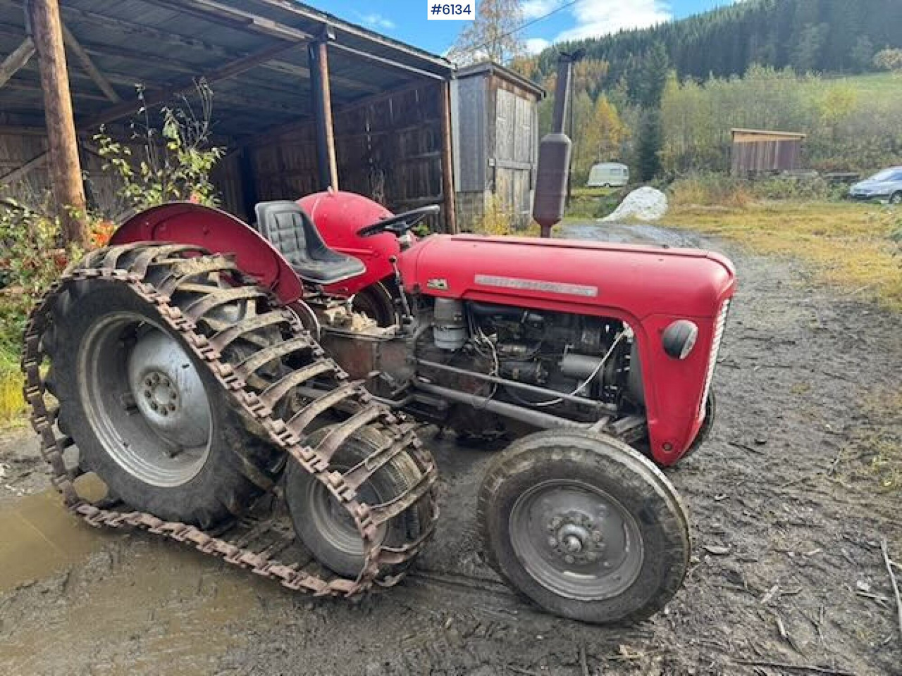 1973 Massey Ferguson 35 with tracks. WATCH VIDEO! - Farm tractor: picture 4 1973 Massey Ferguson 35 with tracks. WATCH VIDEO! - Farm tractor: picture 4