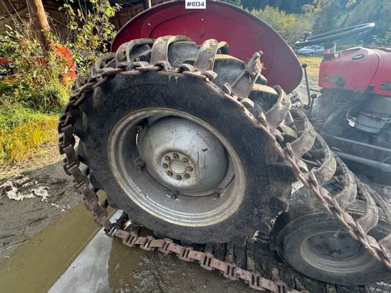 Farm tractor 1973 Massey Ferguson 35 with tracks. WATCH VIDEO!: picture 19