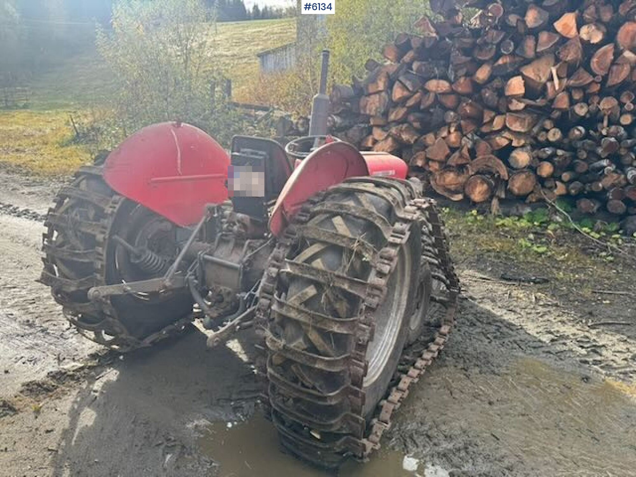 Farm tractor 1973 Massey Ferguson 35 with tracks. WATCH VIDEO!: picture 15