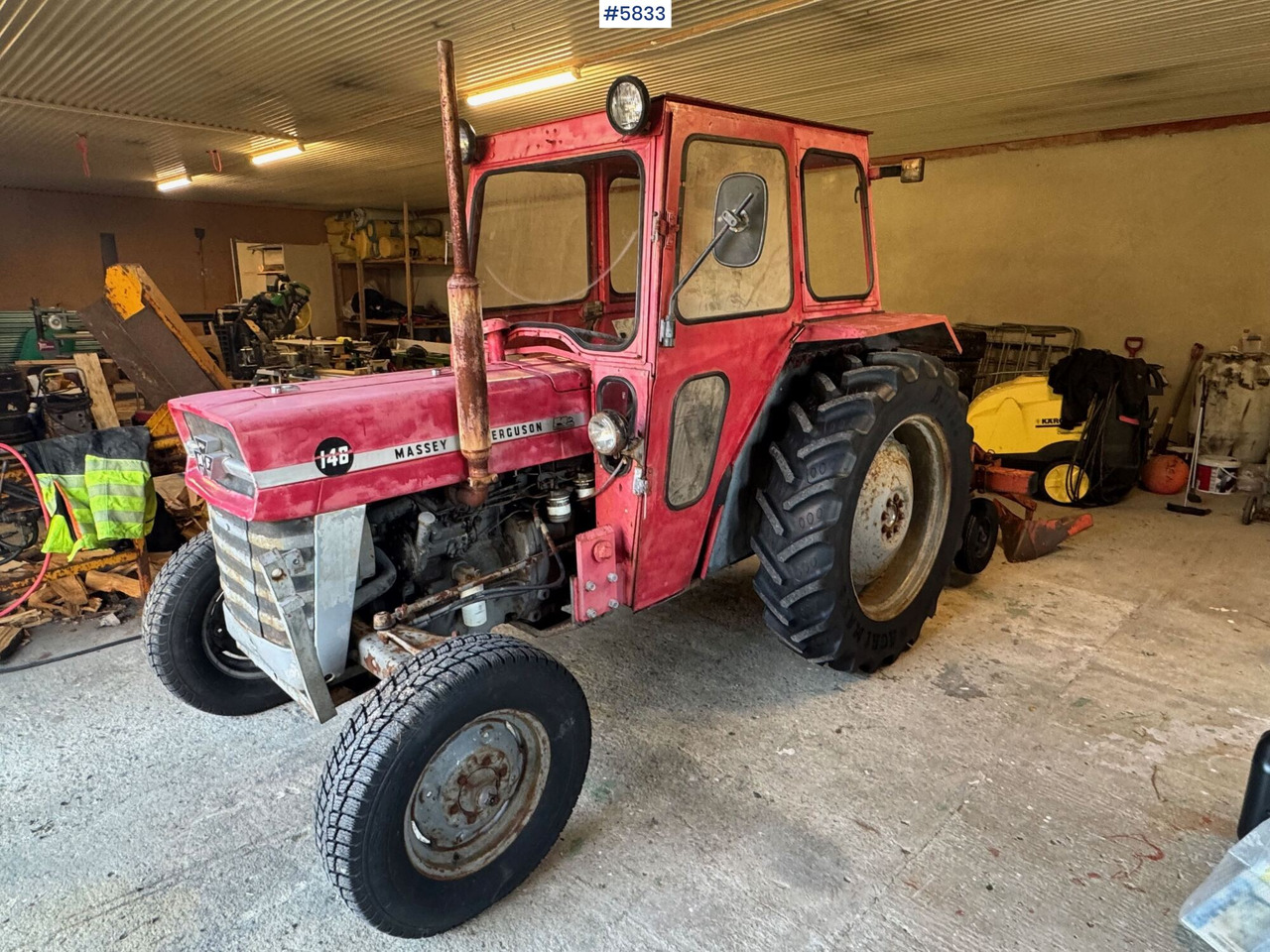 1974 Massey ferguson 148. SE VIDEO! - Farm tractor: picture 1 1974 Massey ferguson 148. SE VIDEO! - Farm tractor: picture 1