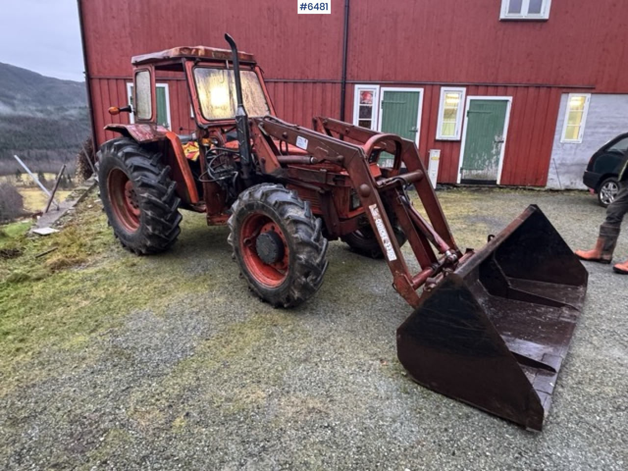 1979 SAME Kosarod 70 with loader and 2 buckets! Repair object - Farm tractor: picture 2 1979 SAME Kosarod 70 with loader and 2 buckets! Repair object - Farm tractor: picture 2