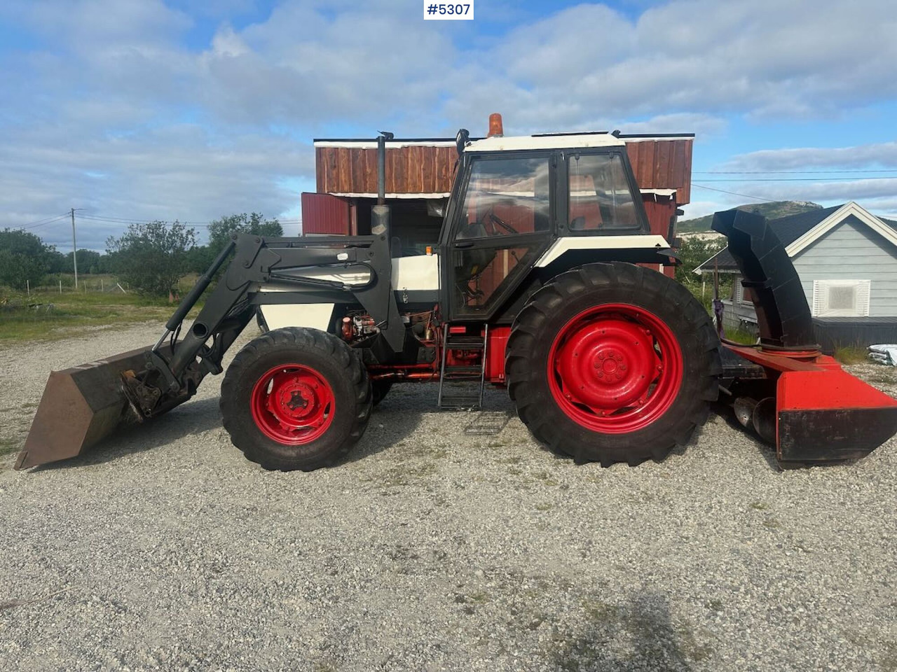 1983 David Brown Case 1690 4x4 w/ front loader, bucket and snow blower. Engine overhauled. WATCH VIDEO. - Farm tractor: picture 5 1983 David Brown Case 1690 4x4 w/ front loader, bucket and snow blower. Engine overhauled. WATCH VIDEO. - Farm tractor: picture 5