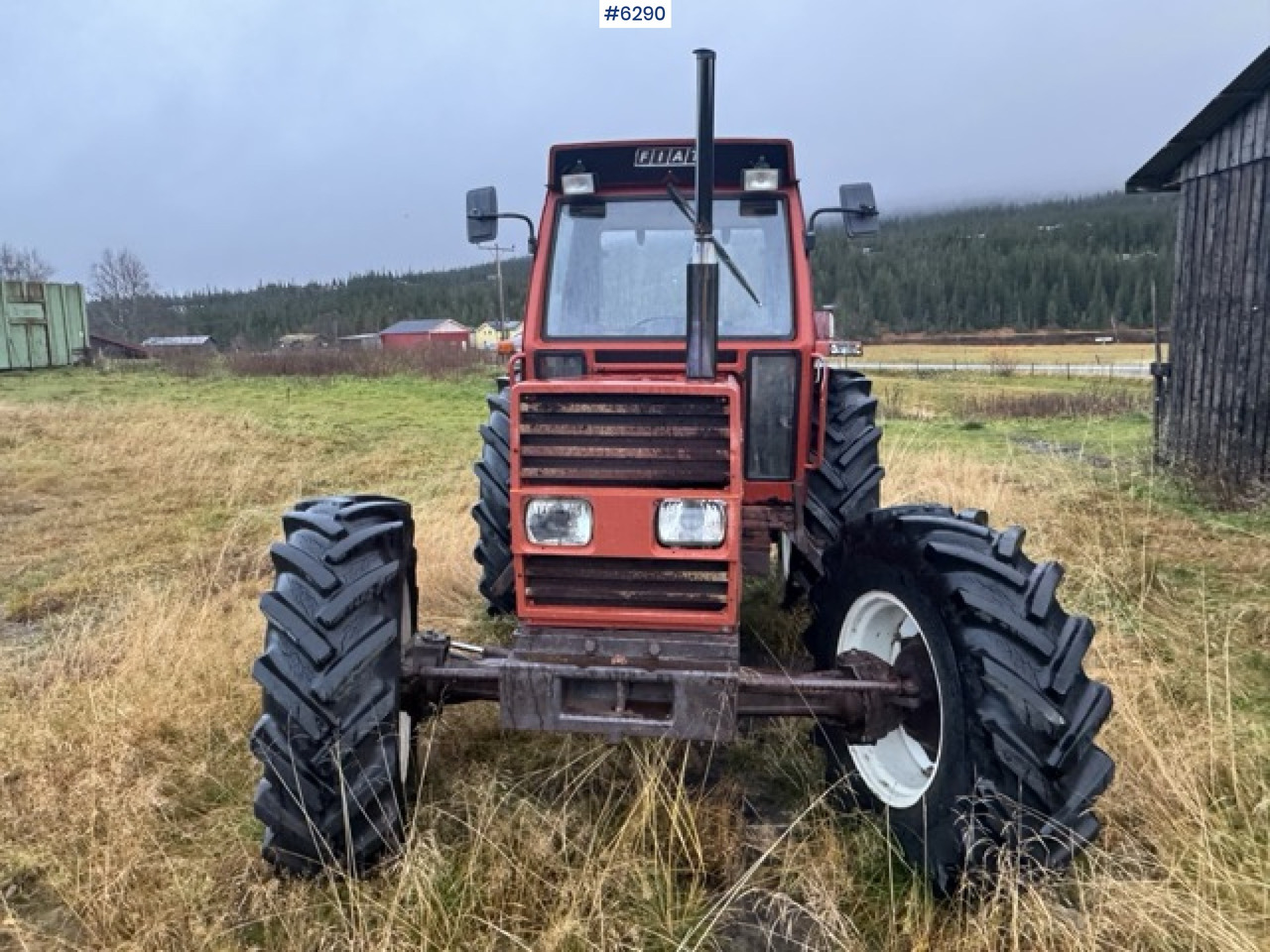 1983 Fiat 980DT 4x4. Repair Object - Farm tractor: picture 2 1983 Fiat 980DT 4x4. Repair Object - Farm tractor: picture 2