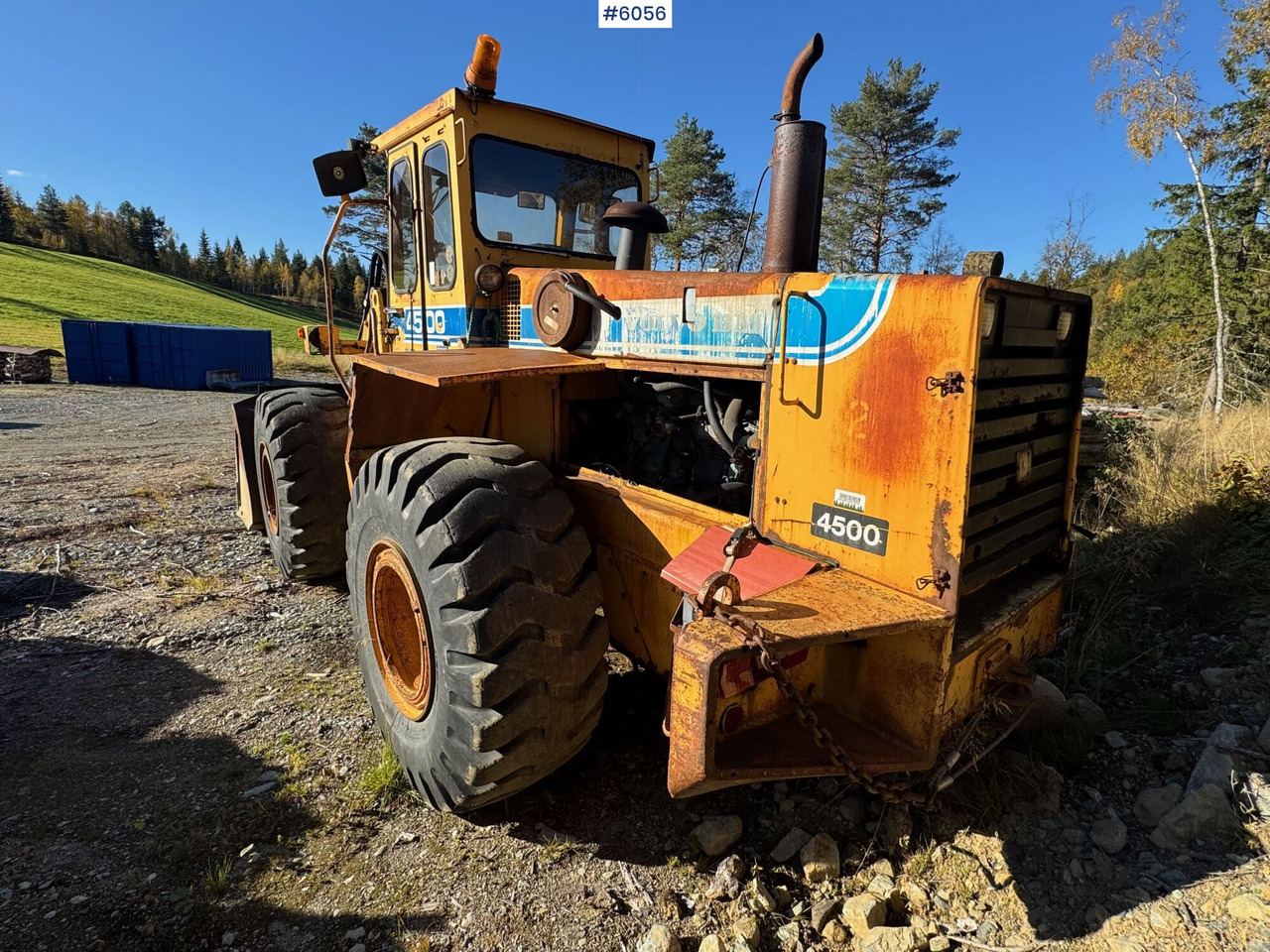 Wheel loader 1983 Volvo BM 4500 repair object: picture 5