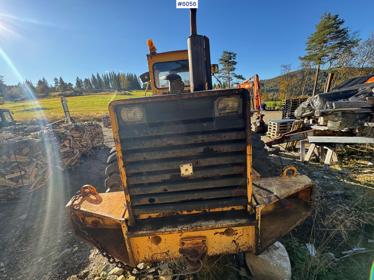 Wheel loader 1983 Volvo BM 4500 repair object: picture 7