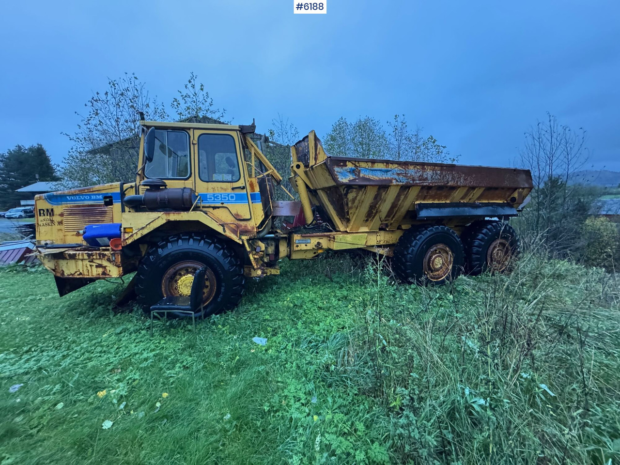 1985 Volvo BM 5350B 6x6 dumper - Articulated dumper: picture 4 1985 Volvo BM 5350B 6x6 dumper - Articulated dumper: picture 4