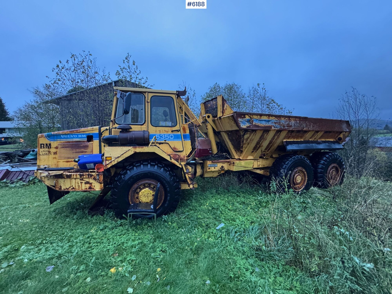 1985 Volvo BM 5350B 6x6 dumper - Articulated dumper: picture 2 1985 Volvo BM 5350B 6x6 dumper - Articulated dumper: picture 2
