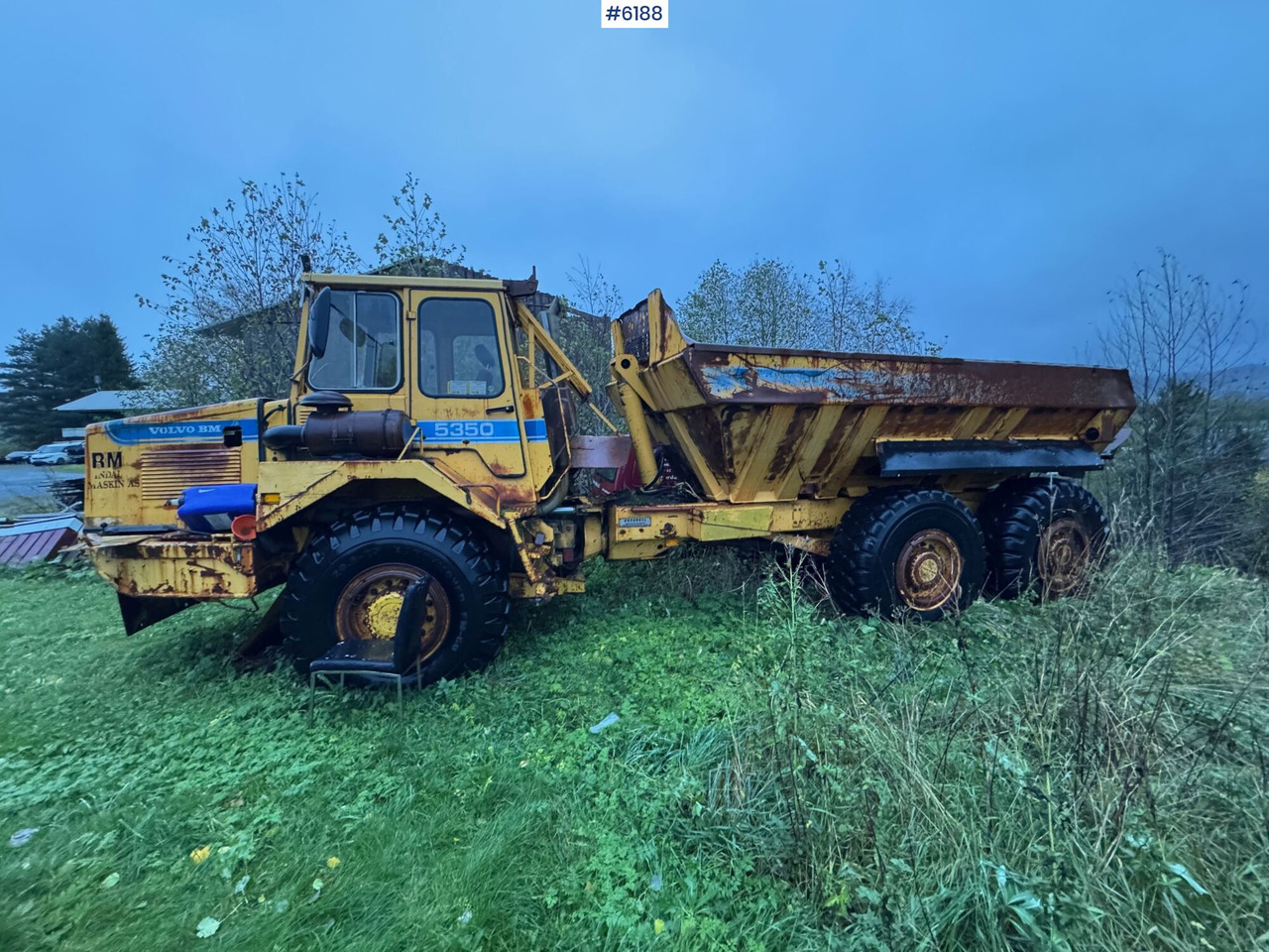 1985 Volvo BM 5350B 6x6 dumper - Articulated dumper: picture 3 1985 Volvo BM 5350B 6x6 dumper - Articulated dumper: picture 3