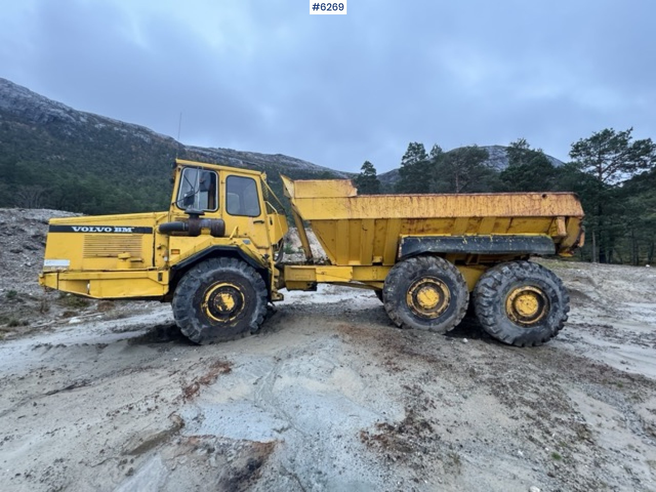 1986 Volvo BM 5350B 6x6 with Overhauled Engine – SEE VIDEO! - Articulated dumper: picture 1 1986 Volvo BM 5350B 6x6 with Overhauled Engine – SEE VIDEO! - Articulated dumper: picture 1