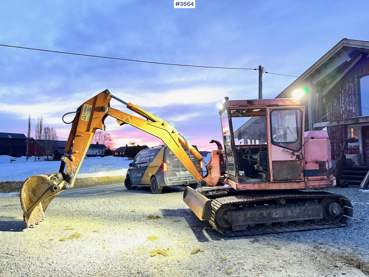 1987 Schaeff HR30 Tracked excavator with two buckets. - Excavator: picture 4 1987 Schaeff HR30 Tracked excavator with two buckets. - Excavator: picture 4