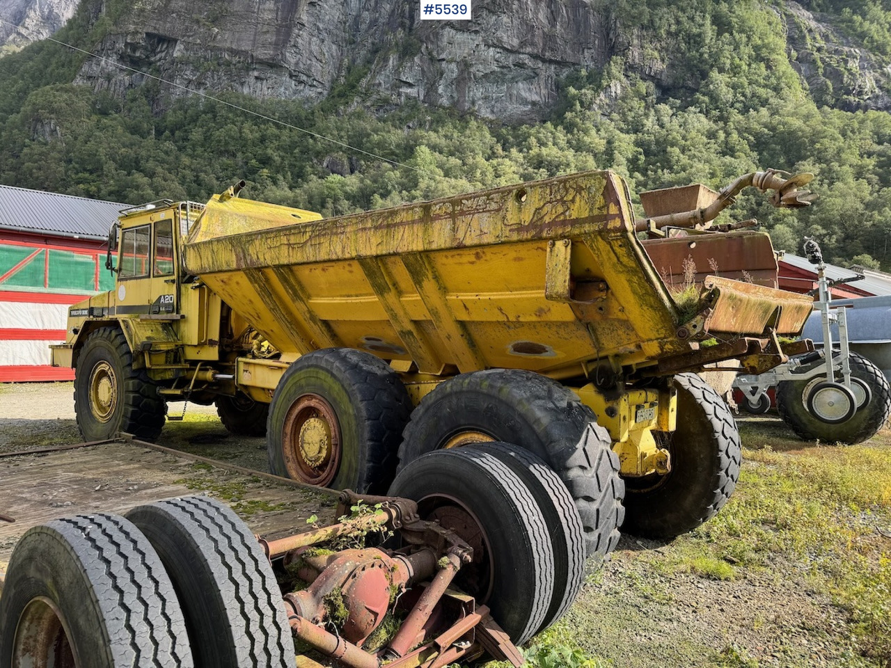 Articulated dumper 1989 Volvo A 20 6x6.: picture 9