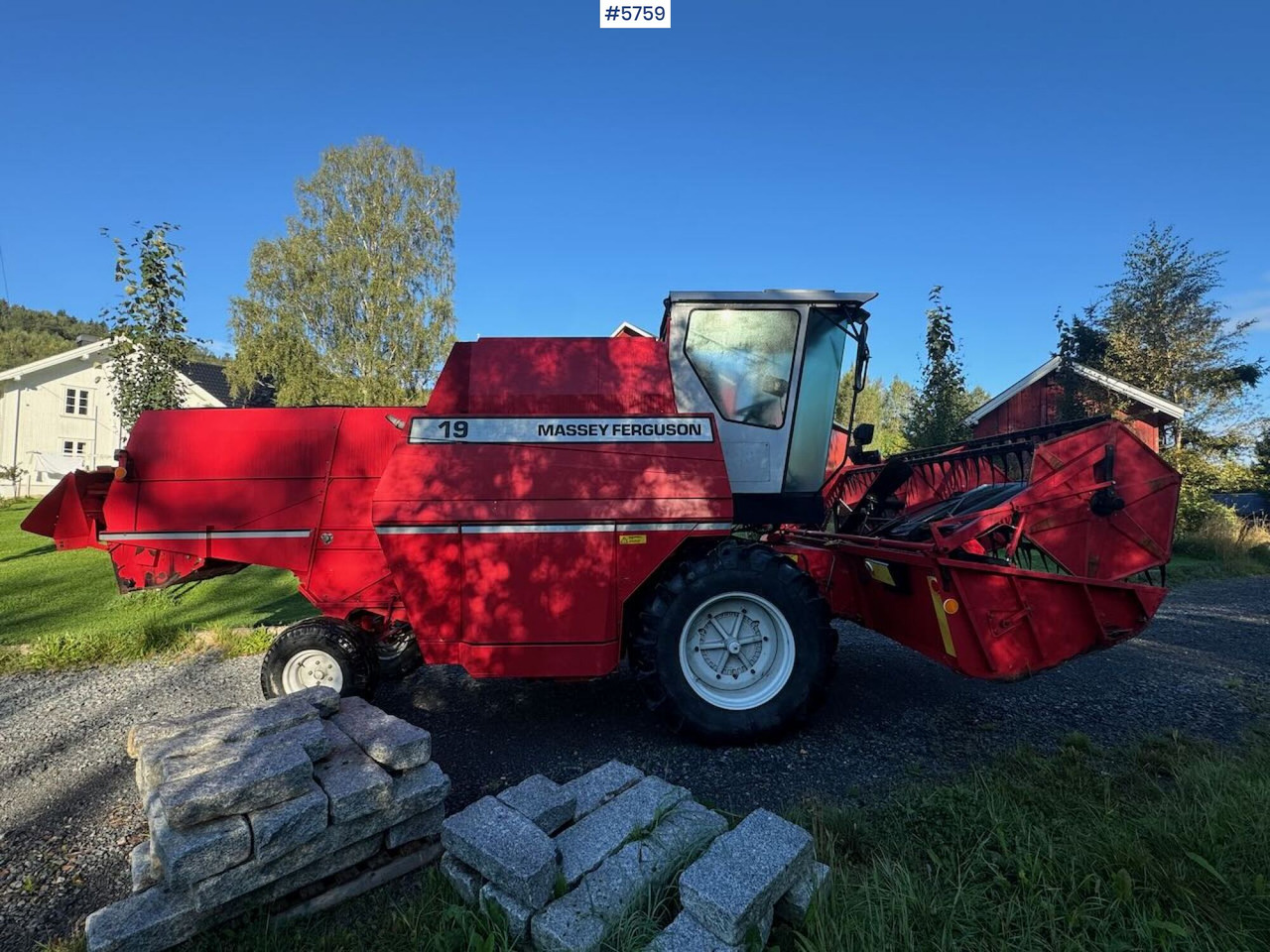 1995 Massey ferguson 19 - Combine harvester: picture 4 1995 Massey ferguson 19 - Combine harvester: picture 4