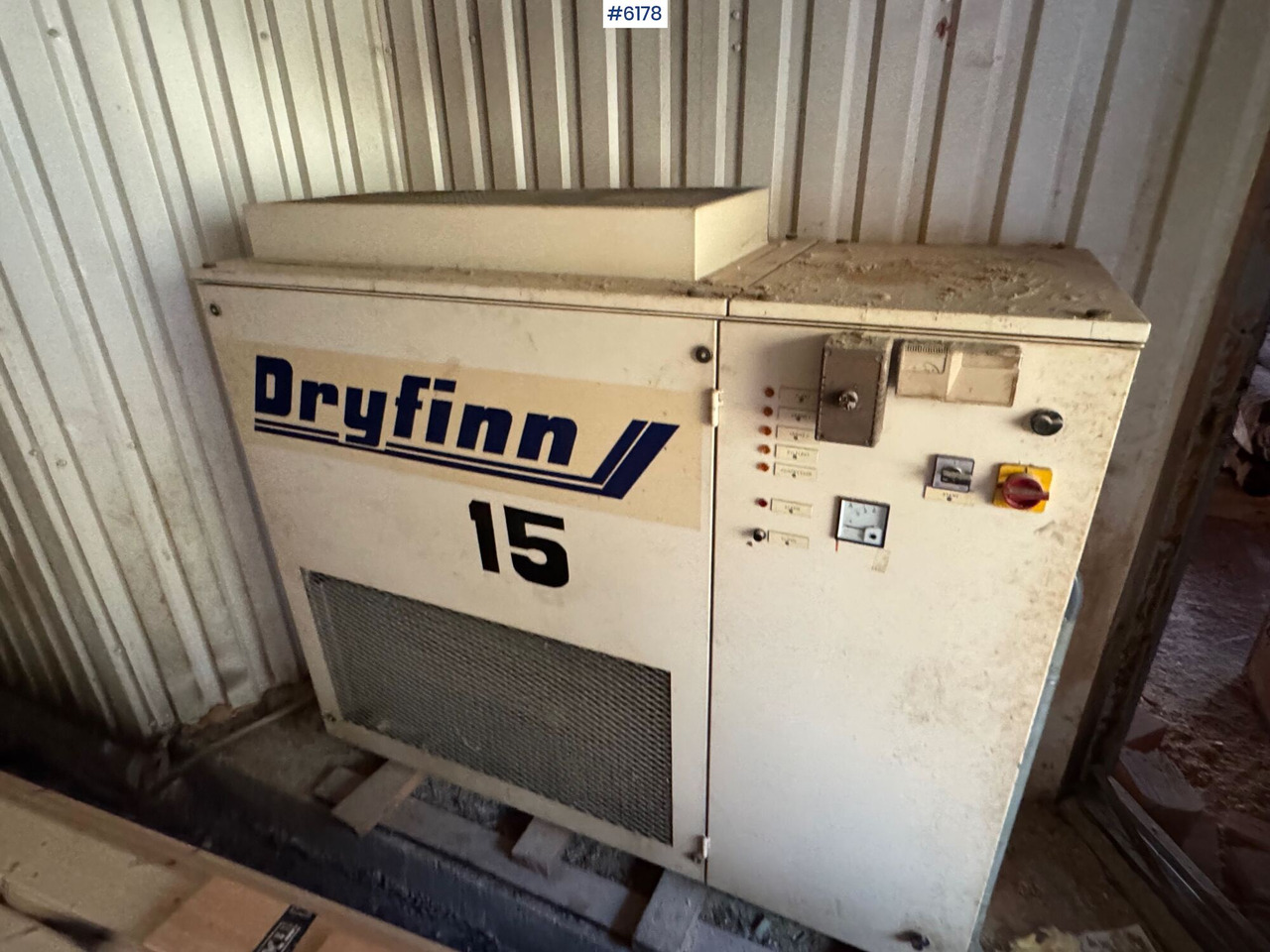 Industrial HVAC equipment 1997 Dryfinn 15 drying unit with circulation fans and trolley: picture 16 Industrial HVAC equipment 1997 Dryfinn 15 drying unit with circulation fans and trolley: picture 16