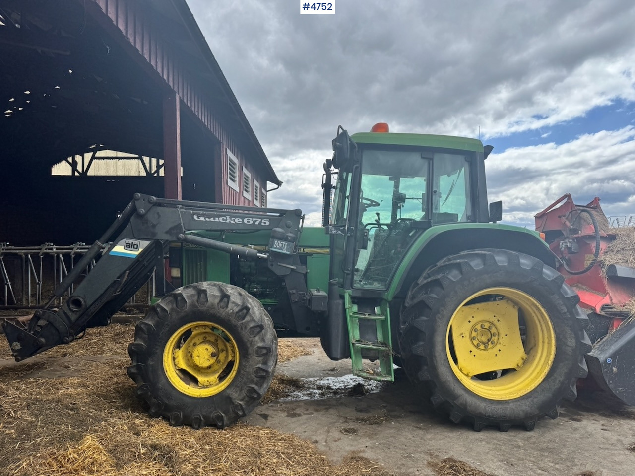 1998 John Deere 6506 4x4 w/ Front loader - Farm tractor: picture 2 1998 John Deere 6506 4x4 w/ Front loader - Farm tractor: picture 2