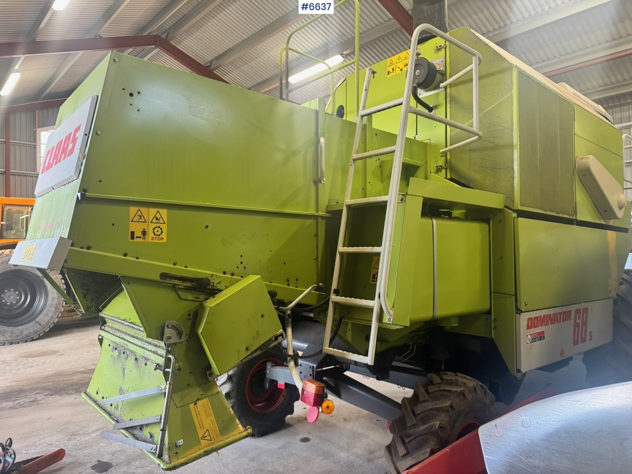 Combine harvester 1999 Claas Dominator 68 S combine harvester with twin wheels. Well-maintained / Recently upgraded!: picture 10