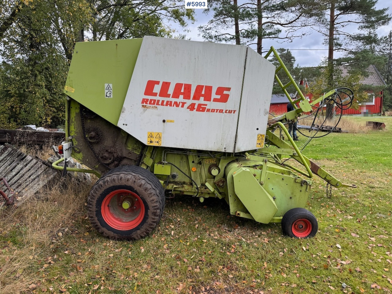 1999 Claas Rollant 46 Rotocut and a dividing baler. - Hay and forage equipment: picture 4 1999 Claas Rollant 46 Rotocut and a dividing baler. - Hay and forage equipment: picture 4