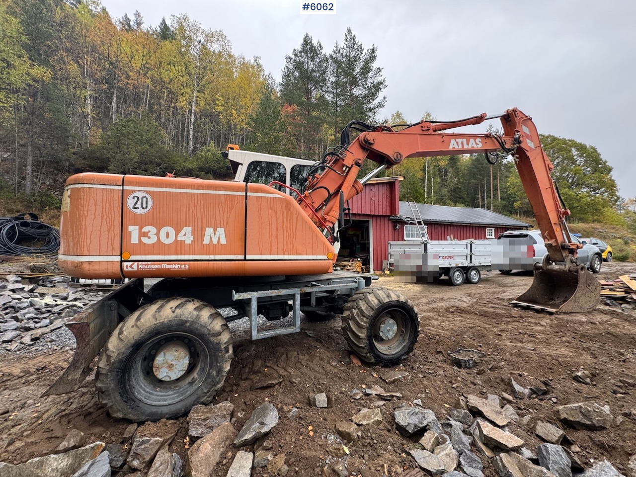 2002 Atlas 1304 w/ 1 backhoe bucket Low Hours! - Excavator: picture 5 2002 Atlas 1304 w/ 1 backhoe bucket Low Hours! - Excavator: picture 5