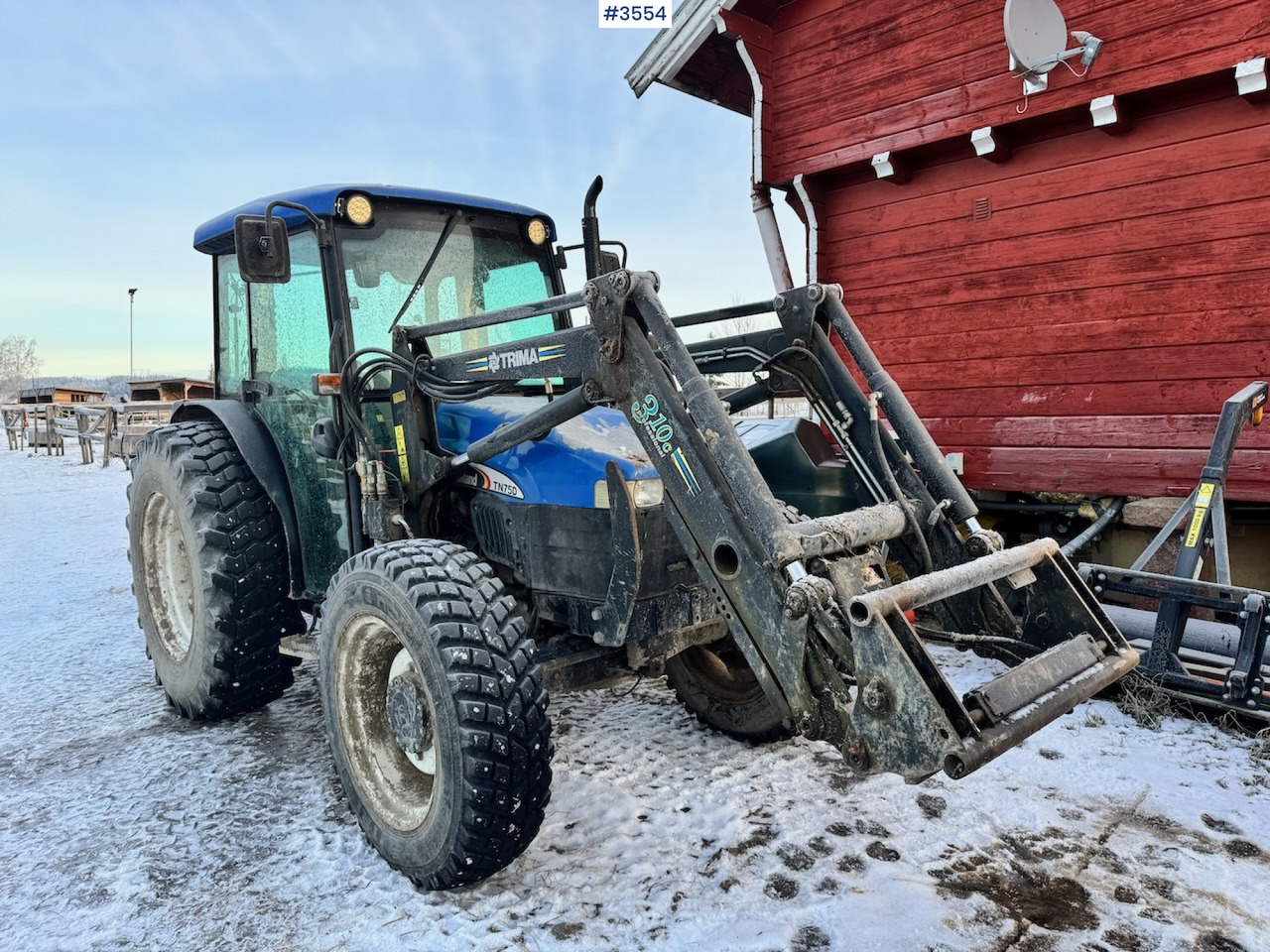 2003 New Holland TN75D 4x4 w/ Front Loader. 4000 hours! - Farm tractor: picture 2 2003 New Holland TN75D 4x4 w/ Front Loader. 4000 hours! - Farm tractor: picture 2