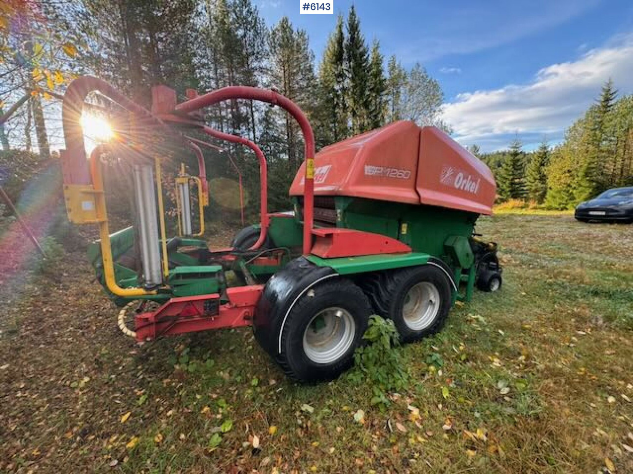 2004 Orkel 1260 combination baler-wrapper - Hay and forage equipment: picture 3 2004 Orkel 1260 combination baler-wrapper - Hay and forage equipment: picture 3