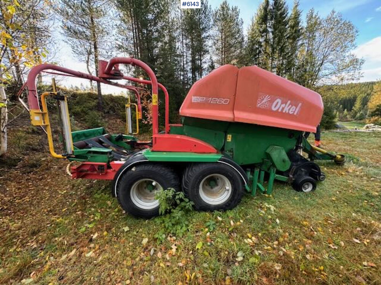 2004 Orkel 1260 combination baler-wrapper - Hay and forage equipment: picture 2 2004 Orkel 1260 combination baler-wrapper - Hay and forage equipment: picture 2