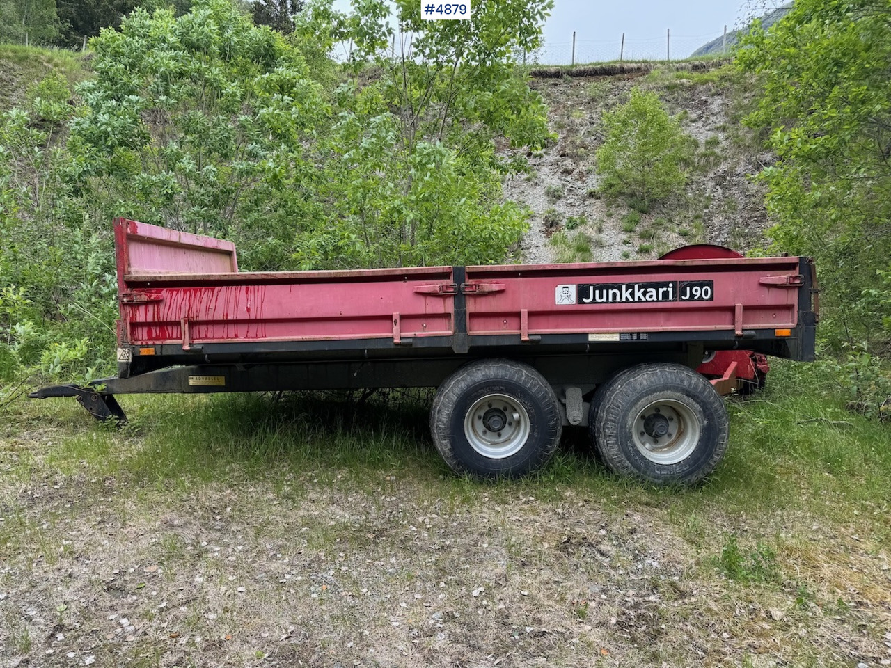 2005 Junkkari J90 - Farm trailer: picture 2 2005 Junkkari J90 - Farm trailer: picture 2