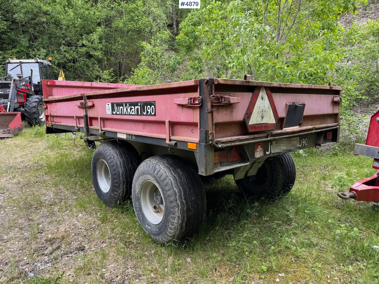 2005 Junkkari J90 - Farm trailer: picture 3 2005 Junkkari J90 - Farm trailer: picture 3