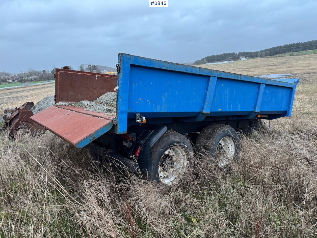 2007 Pronar T679/2 Dump trailer. - Farm tipping trailer/ Dumper: picture 3 2007 Pronar T679/2 Dump trailer. - Farm tipping trailer/ Dumper: picture 3
