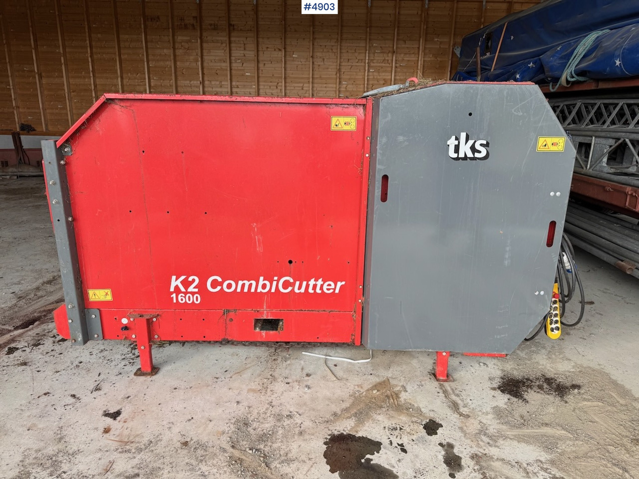 2011 TKS Combi Cutter 1600 - Hay and forage equipment: picture 2 2011 TKS Combi Cutter 1600 - Hay and forage equipment: picture 2