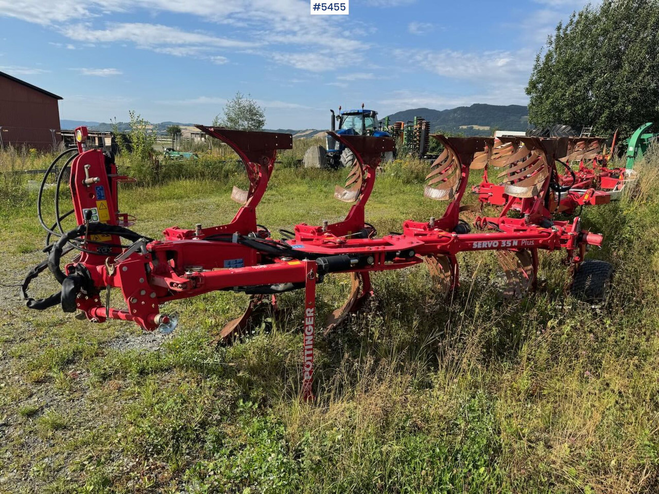 Soil tillage equipment 2012 Pöttinger Servo 35 4 furrow reversible plough: picture 7 Soil tillage equipment 2012 Pöttinger Servo 35 4 furrow reversible plough: picture 7