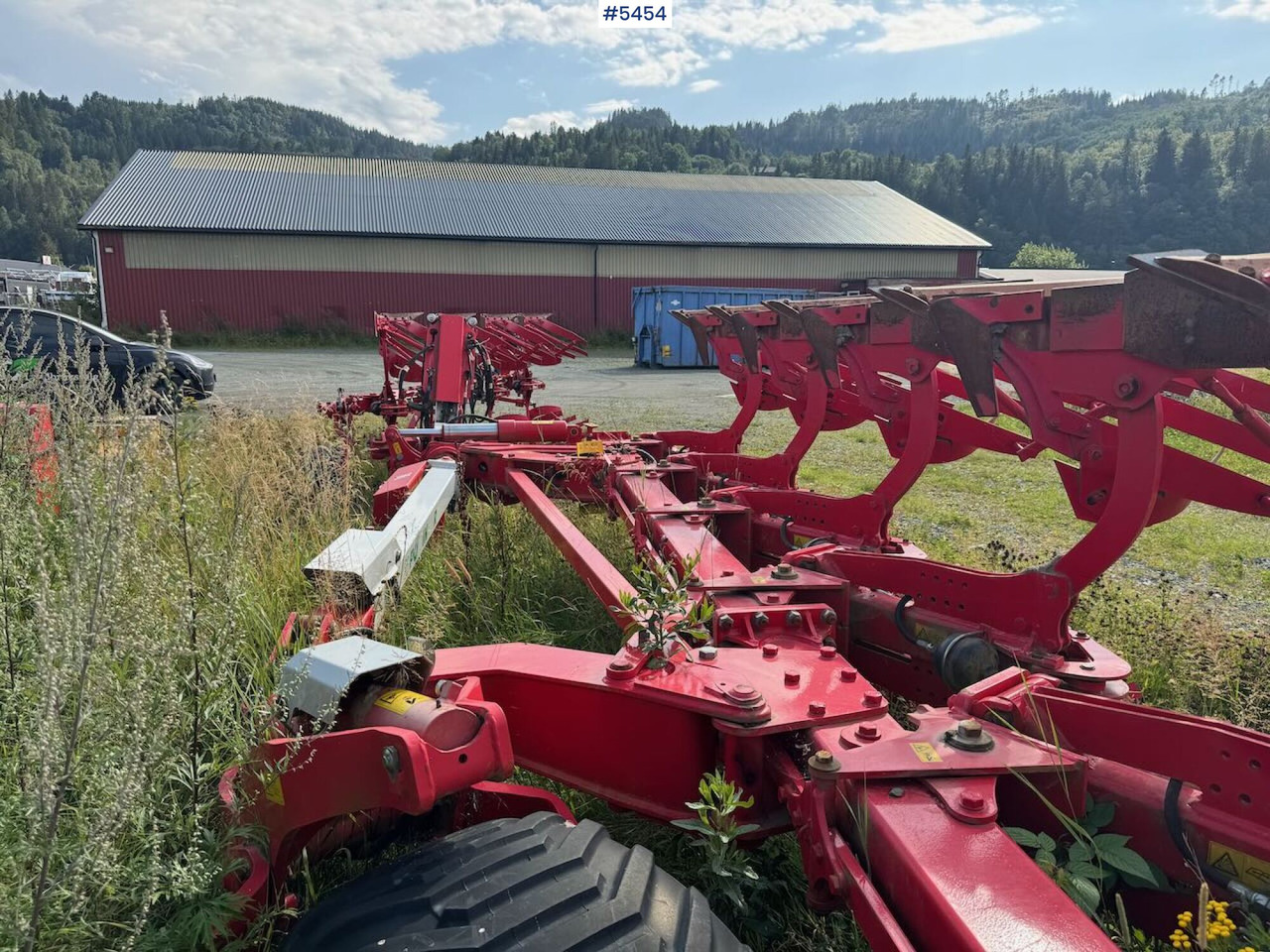 Soil tillage equipment 2012 Pottinger Servo 6.50 Plus Nova 7 furrow semi-reversible plough: picture 14