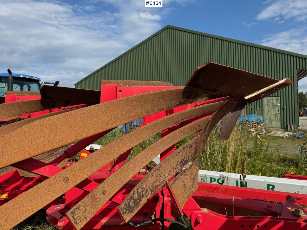 Soil tillage equipment 2012 Pottinger Servo 6.50 Plus Nova 7 furrow semi-reversible plough: picture 20