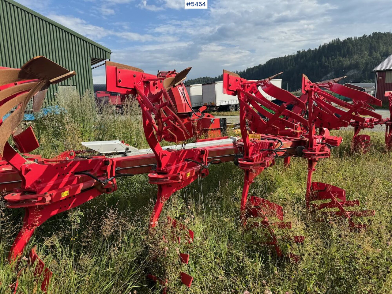 Soil tillage equipment 2012 Pottinger Servo 6.50 Plus Nova 7 furrow semi-reversible plough: picture 19