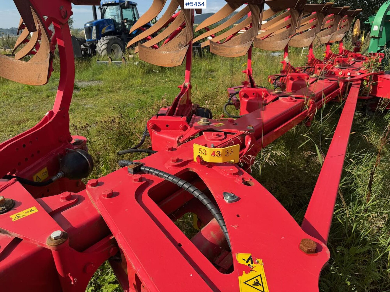 Soil tillage equipment 2012 Pottinger Servo 6.50 Plus Nova 7 furrow semi-reversible plough: picture 11