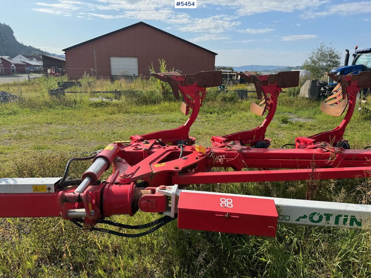 Soil tillage equipment 2012 Pottinger Servo 6.50 Plus Nova 7 furrow semi-reversible plough: picture 7