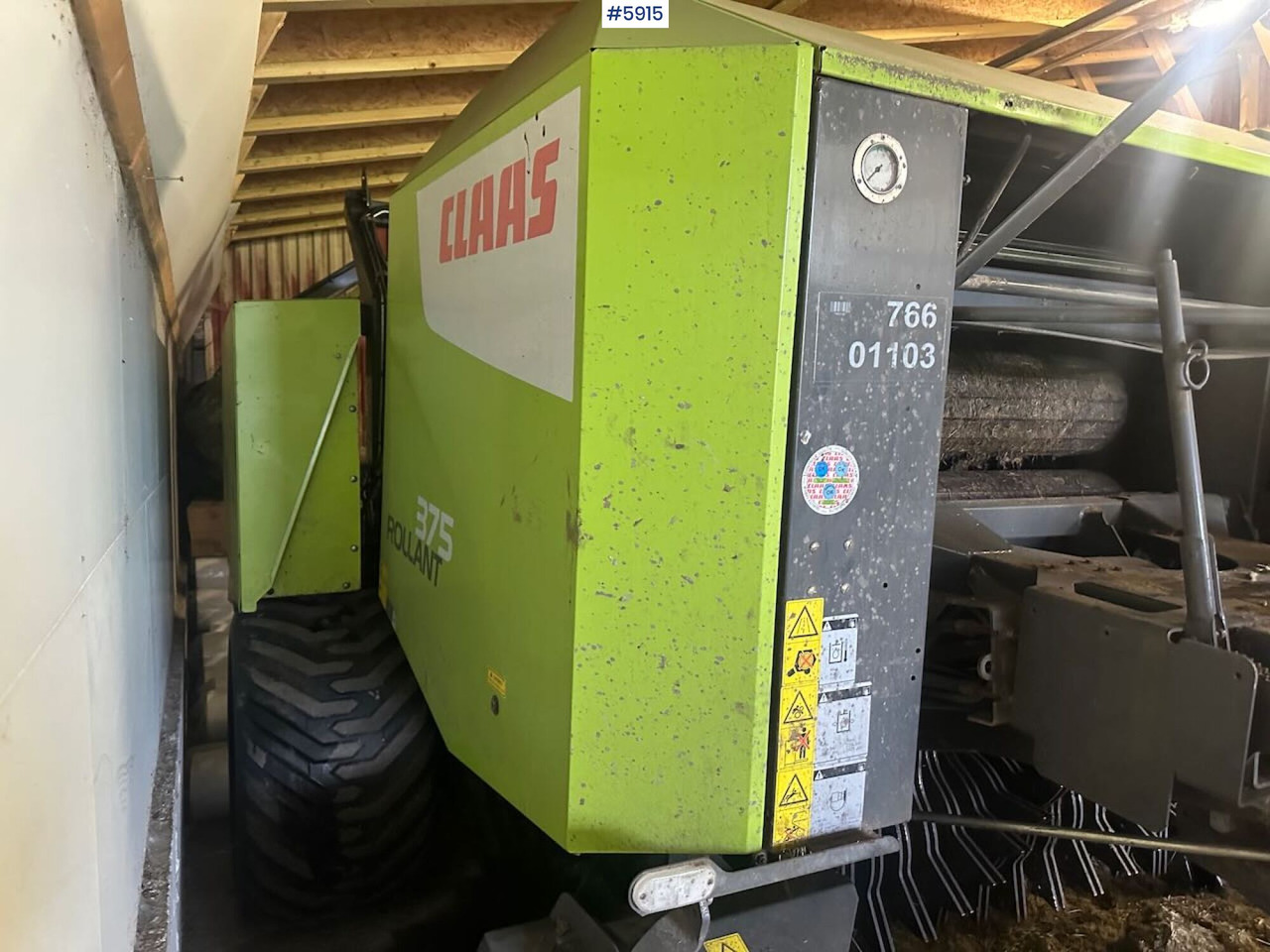 Hay and forage equipment 2014 Claas Rollant 375 uniwrap: picture 6 Hay and forage equipment 2014 Claas Rollant 375 uniwrap: picture 6