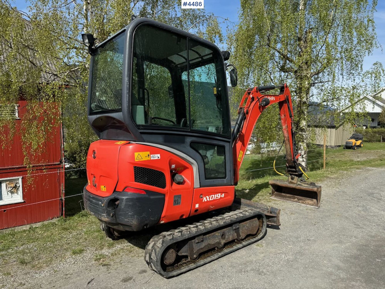 2014 Kubota KX019 Mini excavator with two buckets - Excavator: picture 3 2014 Kubota KX019 Mini excavator with two buckets - Excavator: picture 3