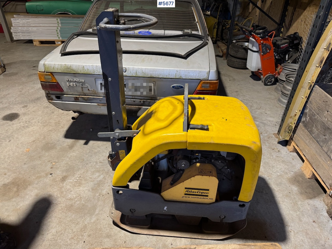 2015 Atlas Copco LG 400 Vibro Plate. - Vibratory plate: picture 2 2015 Atlas Copco LG 400 Vibro Plate. - Vibratory plate: picture 2